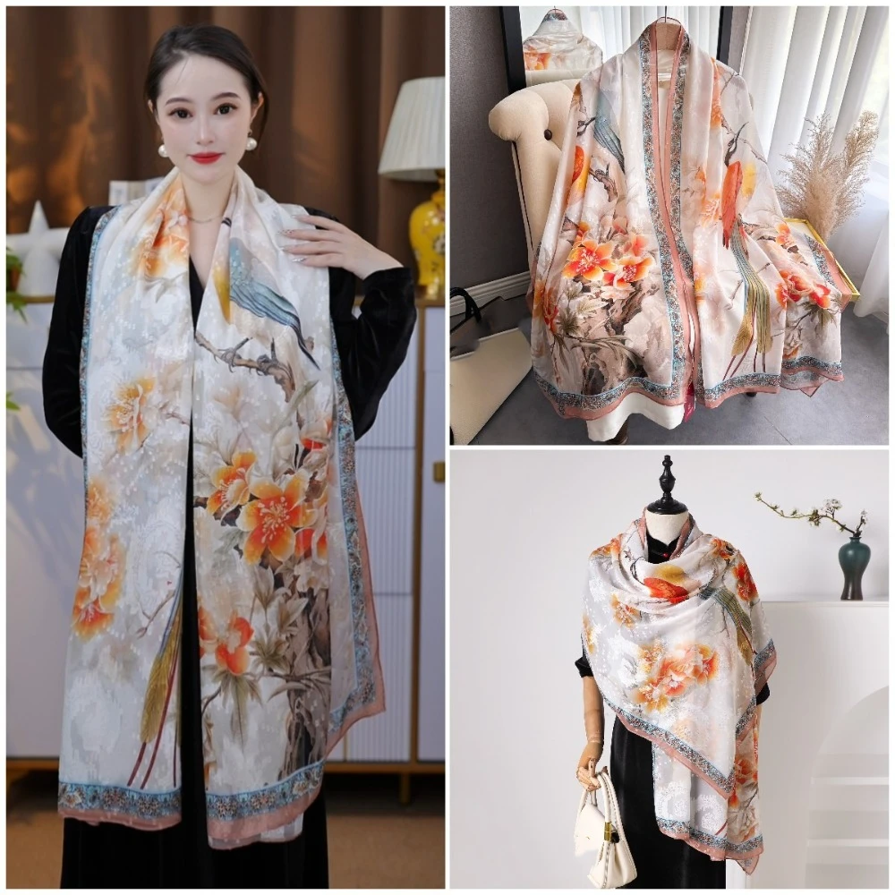

Fashion 90*180cm Scarf Soft Smooth Chiffon Hijab Veil Head Wrap Solid Color Neck Protection Women