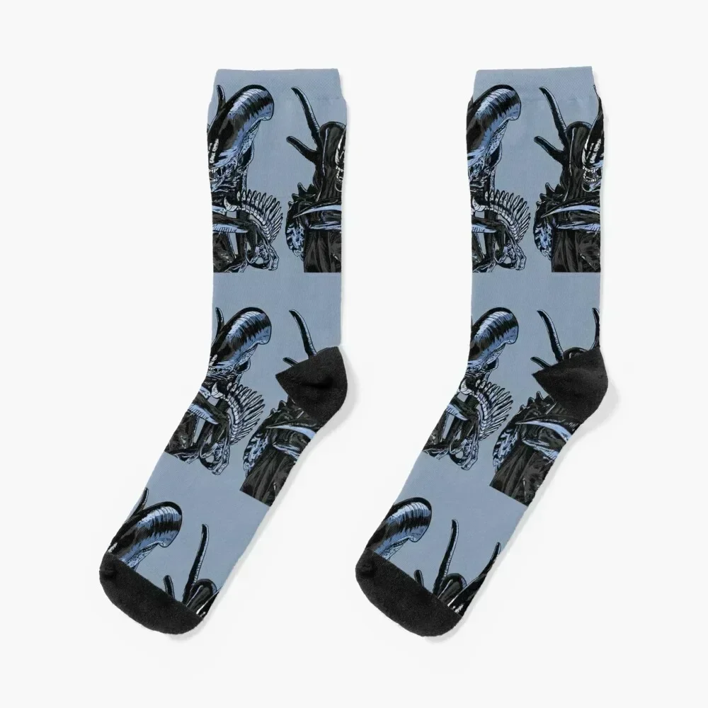 

Xenomorph Socks retro Thermal man winter football Stockings man Girl'S Socks Men's gifts golf cool Ladies Socks Men's