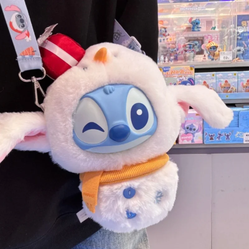 

Оригинальная коллекционная фигурка Disney Stitch Winter Warmth Bag Blind Box: милый трендовый подарок для коллекционеров