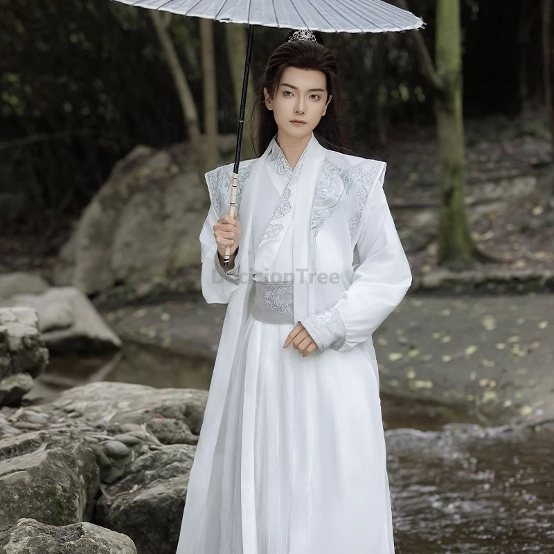 

2025 сказочный древний стиль ханьфу, традиционная китайская литерати, повседневная одежда, сделанная песня, драма боевых искусств, крутой комплект с вышивкой