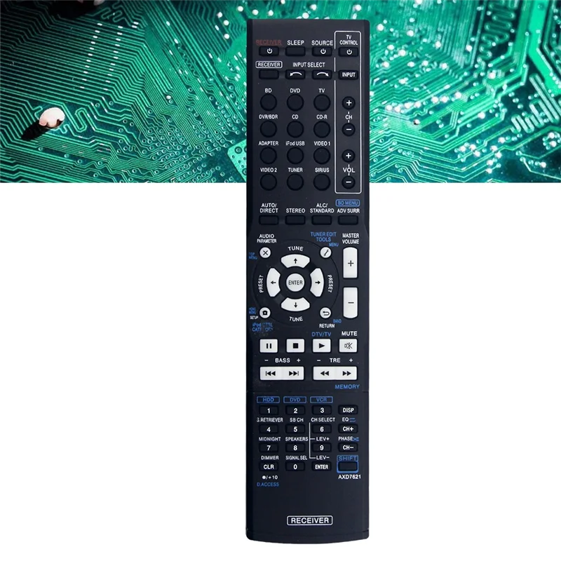 

Замените пульт дистанционного управления Axd7621 для приемника Pioneer Av Axd7569 Axd7661 Axd7662 Axd7622 Axd7624-N33R