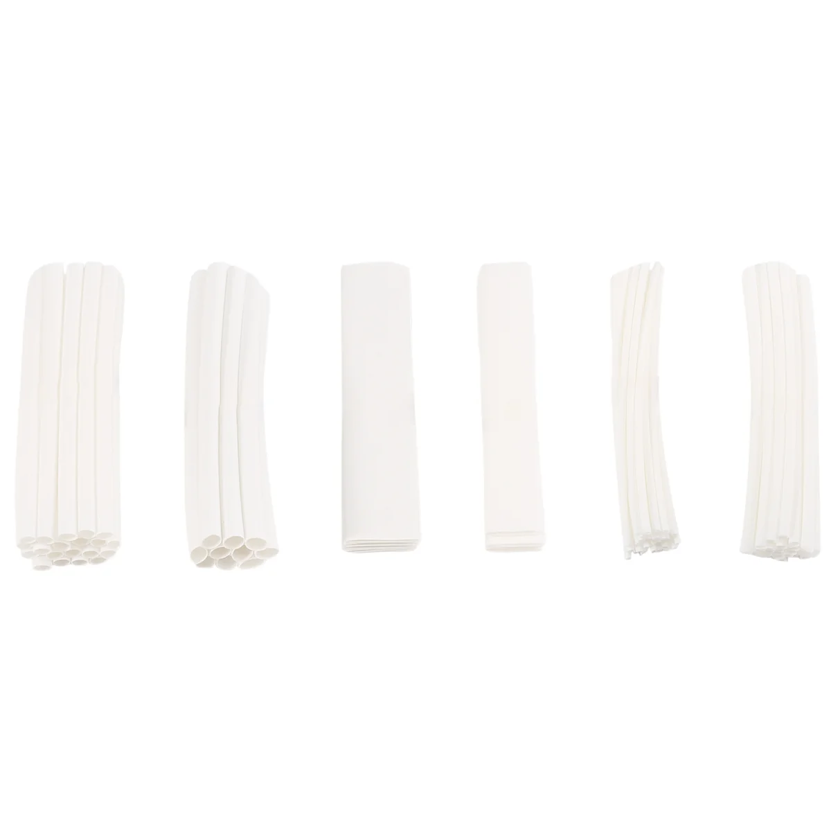 100 pcs heat shrink tube casing heat shrink tube color:white