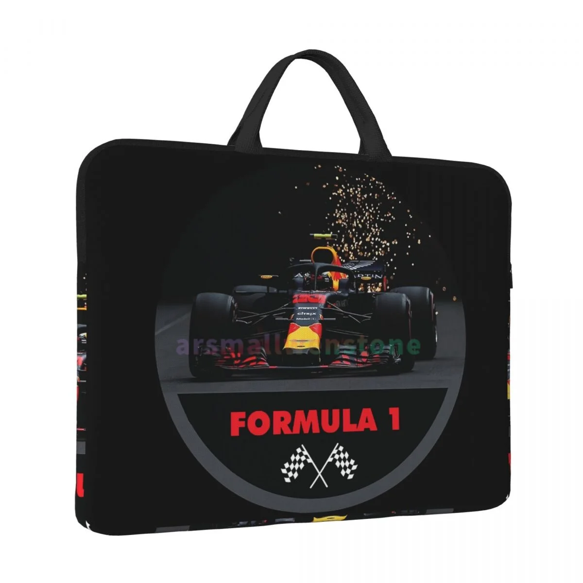 F1 Car Laptop Bag Computer Bag Office Business Travel 14 Inch Water Resistant Large Laptop Case