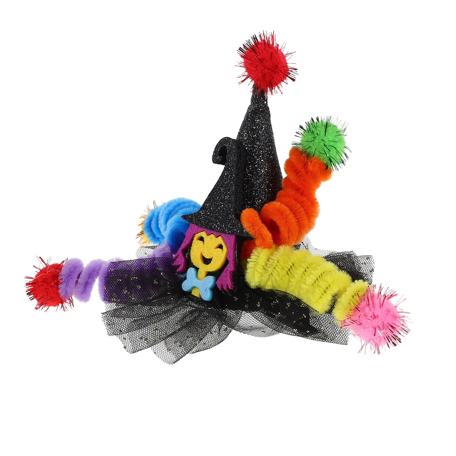

Halloween Witch Hat Hairpin for Kids Unique Hair Accessories for Parties and School Events Quick Cosplay Solution Eyecatching