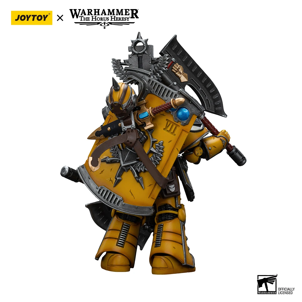 JOYTOY Warhammer Horus Heresy 1/18 ตัวเลขการกระทํา Imperial Fists Fafnir อะนิเมะทหาร