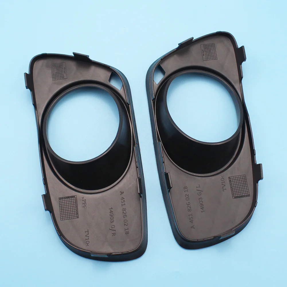 1PCS Car Fog Lamps Light Lower Grille Left or Right Grill 4518260118C22A / 4518260218C22A for Smart Fortwo 2009-2014