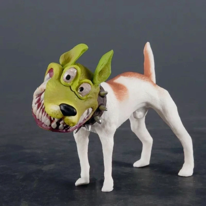 AAHot The Latest Popular Item Is A Limited Edition Peripheral Figurine Model for The Quirky Little Dog A Trendy Desktop Ornament
