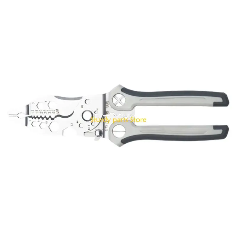 

97QC Wire Stripper Crimper Precise Cable Cutter For Electronics & Auto Repair