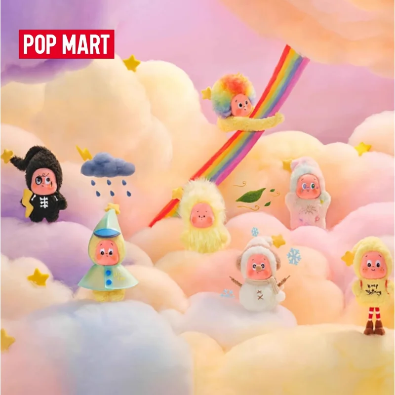 

Подлинный продукт Pop Mart 123! Звездные люди, плюшевые украшения, модная слепая коробка, куклы, сюрприз на день рождения, Рождественский подарок