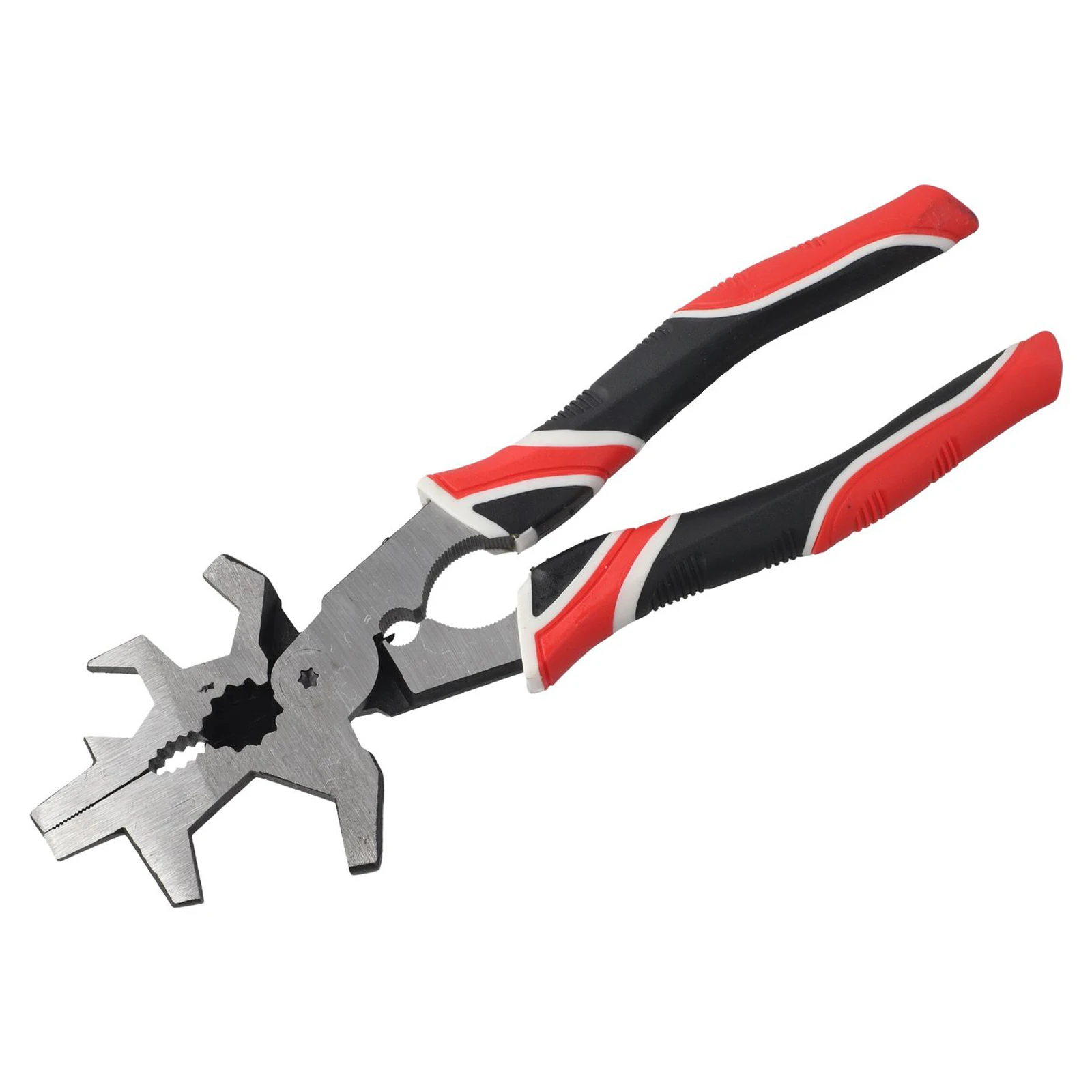 

Anti-Slip Grip Multi-Function Pliers Welding Operations TPR Anti-Slip Handle Versatile Tool 8 Inch Length High Carbon Steel