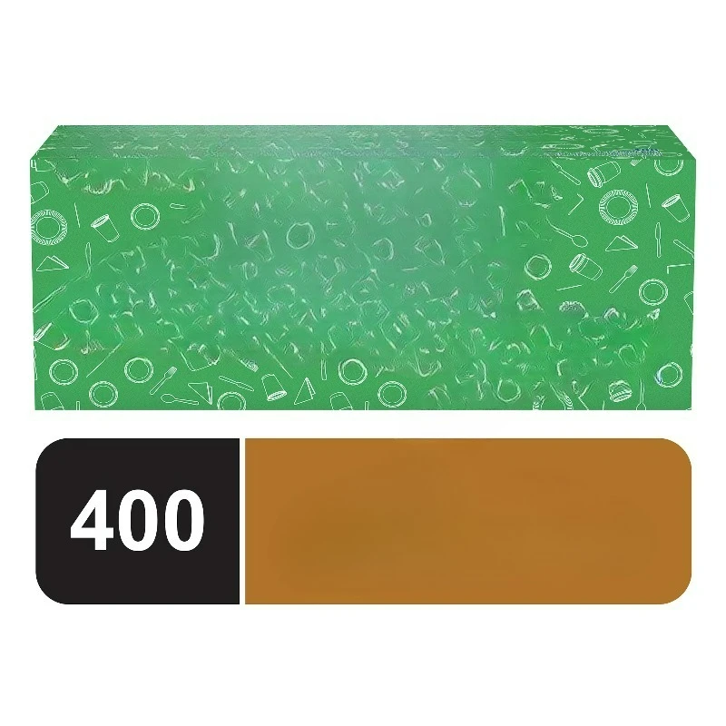Everyday Disposable 1-Ply White Paper Napkins, 400 Count