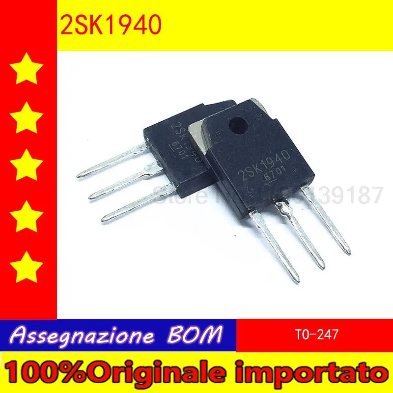 10pcs/lot   SPW20N60S5 20N60S5   2SK1940   DPG30I400HA  TO-247 power transistor