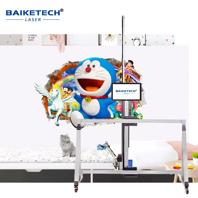 TH-GW128T آلة طلاء الشارات الجدارية والأرضية مخصصة بلاط السيراميك الزجاجي قماش واسعة التنسيق طابعة نافثة للحبر