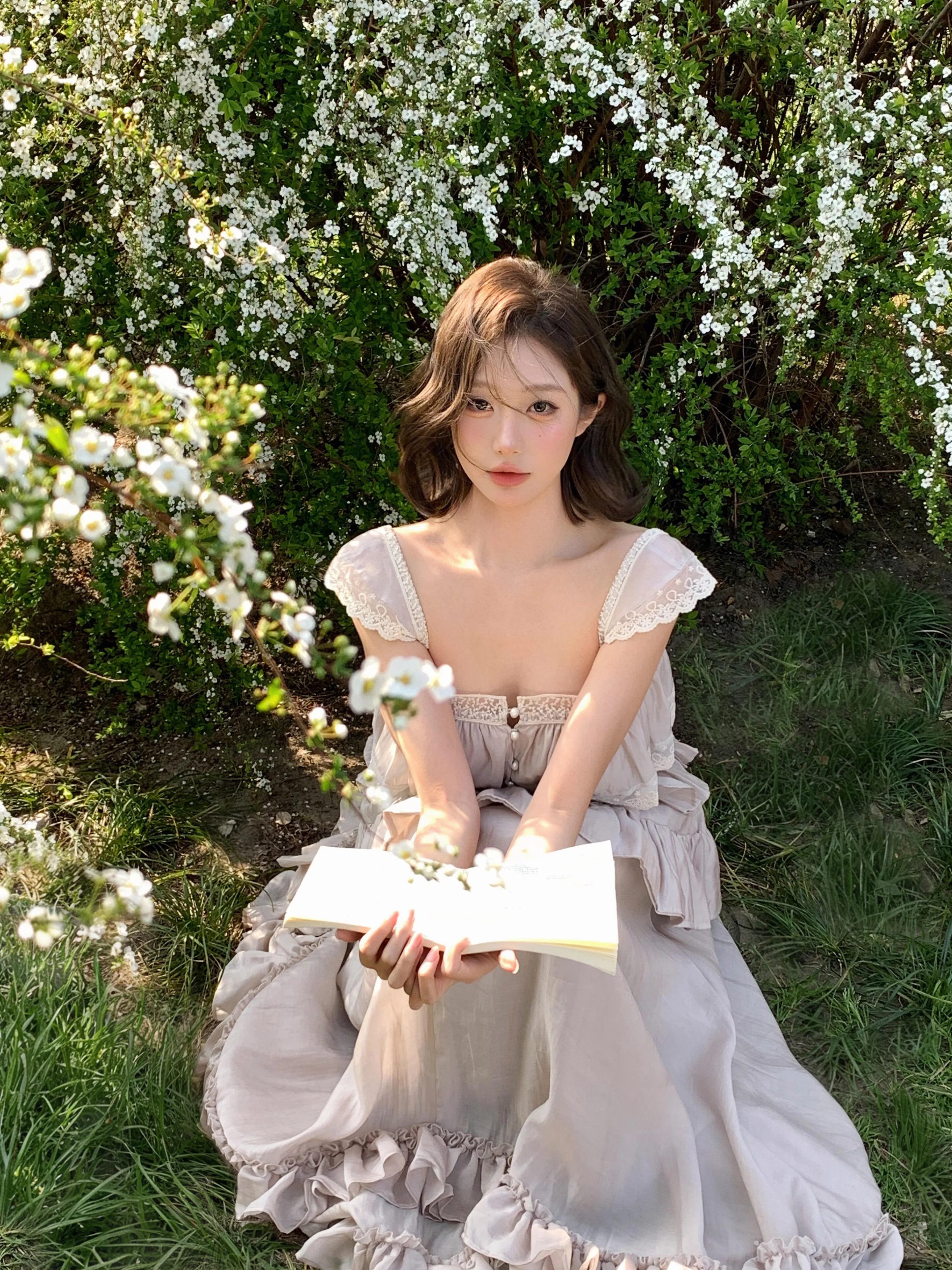 

Vacation Style Women's Slimming Fashionable Top And Skirt Set Summer New Loose Cake Skirt Two-Piece Set Korean Style Casual Wear
