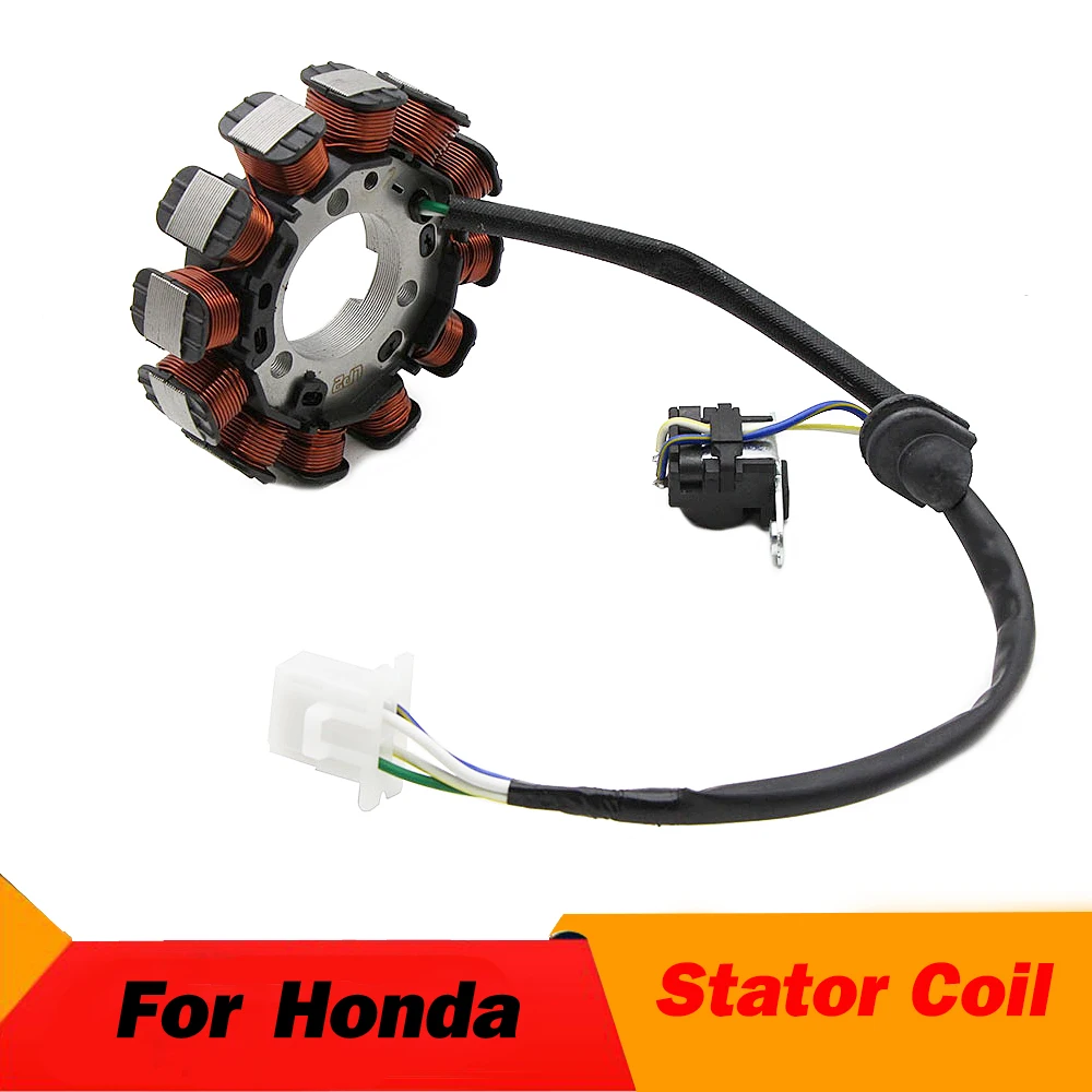 

Stator Coil For Honda 31120-K26-B01 MSX125 GROM 125 JC61 2016 2017 2018 2019-2020 Motorcycle Generator Magneto Stator Coil