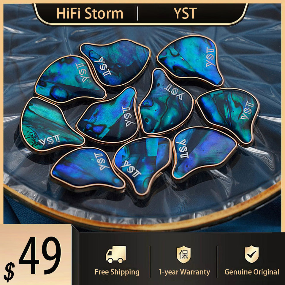  New YST02 SHANG 1DD+1BA In Ear Earphone Monitor IEMs For Hifi Music Headphone Earbuds With 0.78 2Pin 3.5mm Headset Cable Plug 