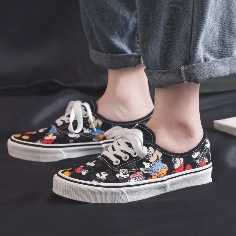 Disney cartoon Mickey mouse scarpe di tela Stitch girls autunno nuove scarpe casual per studenti all-match casual