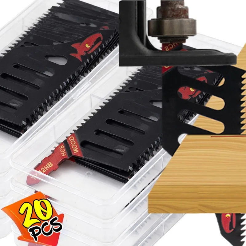 

T142HB Лобзик Сверхмощный Т-образный хвостовик Лобзик для прокрутки Лобзик Сменные грубые зубья Проволочная пила Инструменты для резки