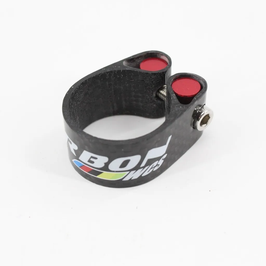 Novo abraçadeira de assento para bicicleta de estrada e MTB RITCHEY, abraçadeira de assento de bicicleta em fibra de carbono 3k com trava.