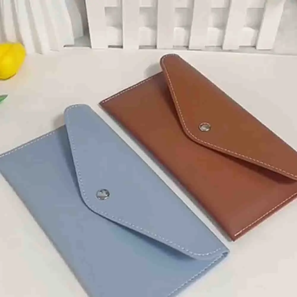 محفظة طويلة للجنسين محفظة عصرية للجنسين محفظة ريترو للتسوق في المكتب والسفر