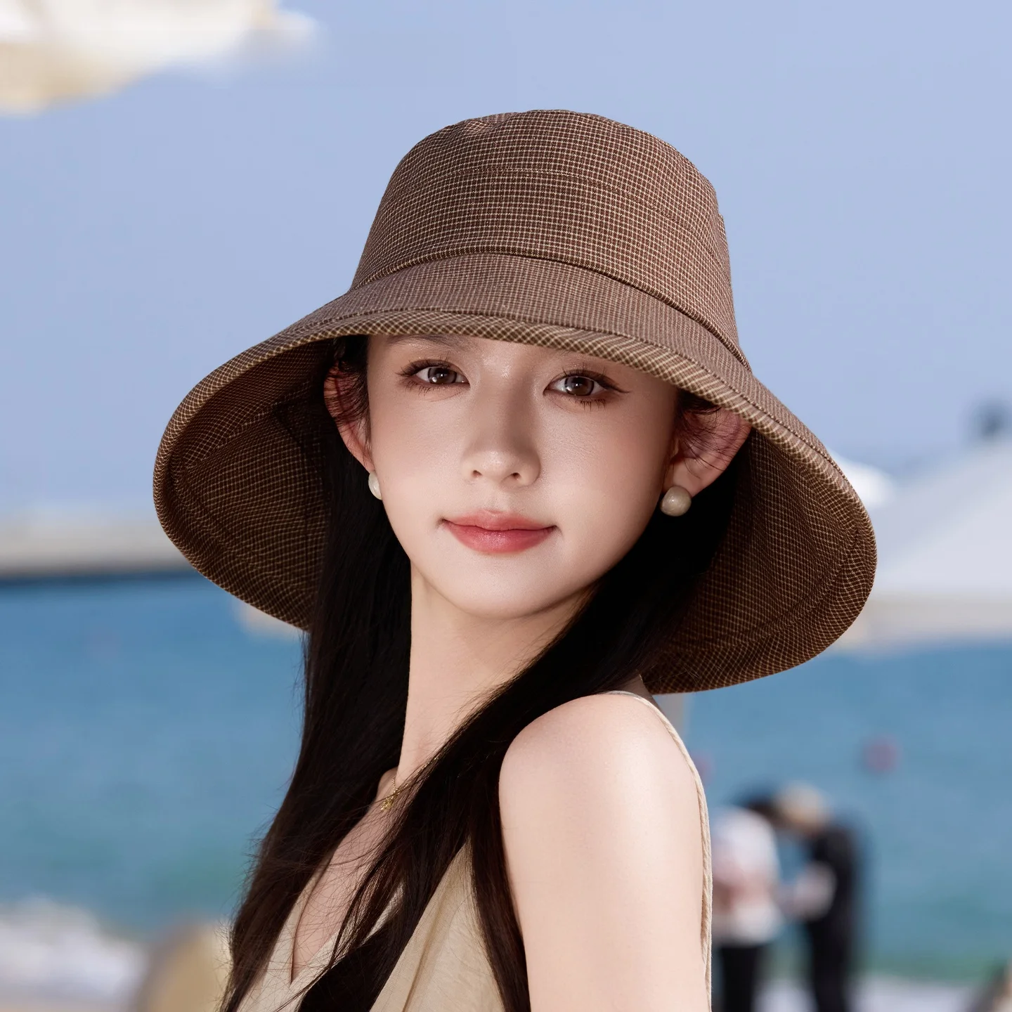 charlize-boutique-officielle-2026-nouvelle-casquette-de-peche-a-nœud-pare-soleil-chapeau-de-plage-pour-femme-chapeau-de-soleil-decontracte-et-tendance-pol