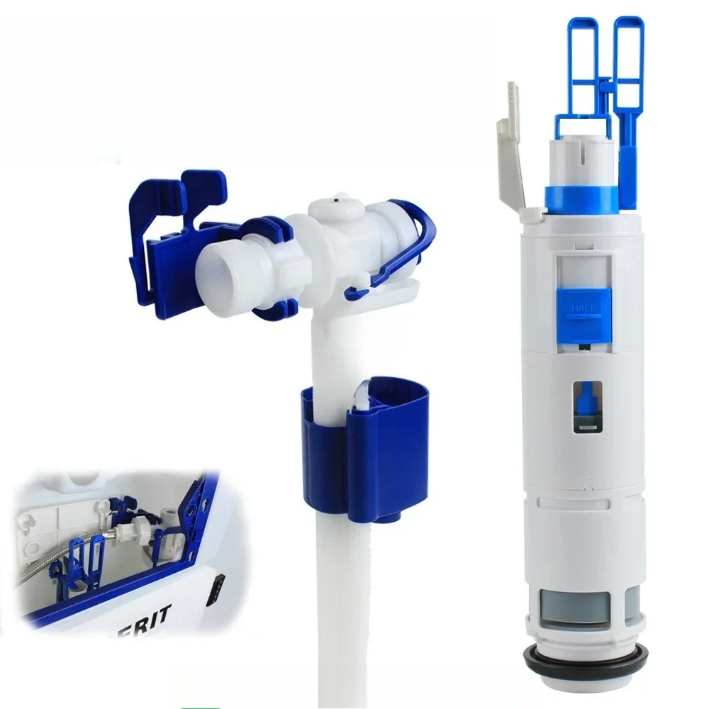 For UP300‑20, Type 383 212 Concealed Cistern, Replacement Inlet & Drain Valve, Spare Parts For Hidden Toilet Water‑Tank