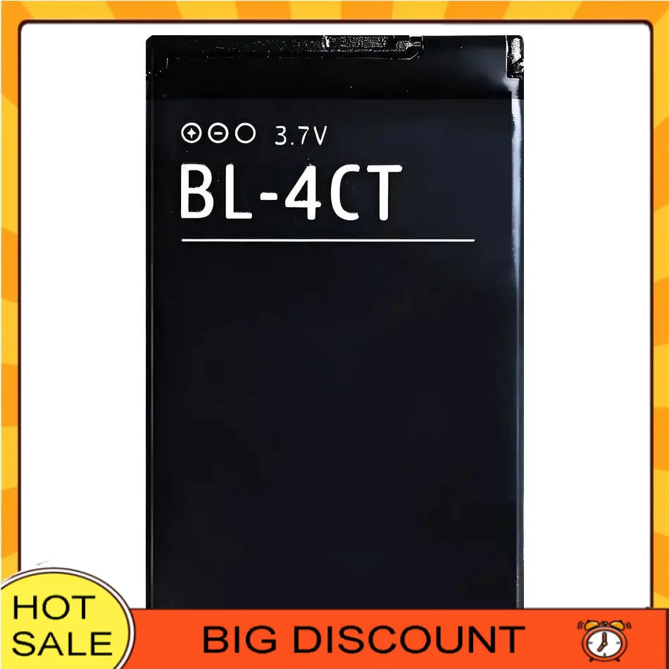 

Long-Lasting Performance 860Mah Mobile Phone Battery For Nokia 5310 6700S X3 X3-00 7230 7310C 5630 2720A 7210C 6600F BL-4CT