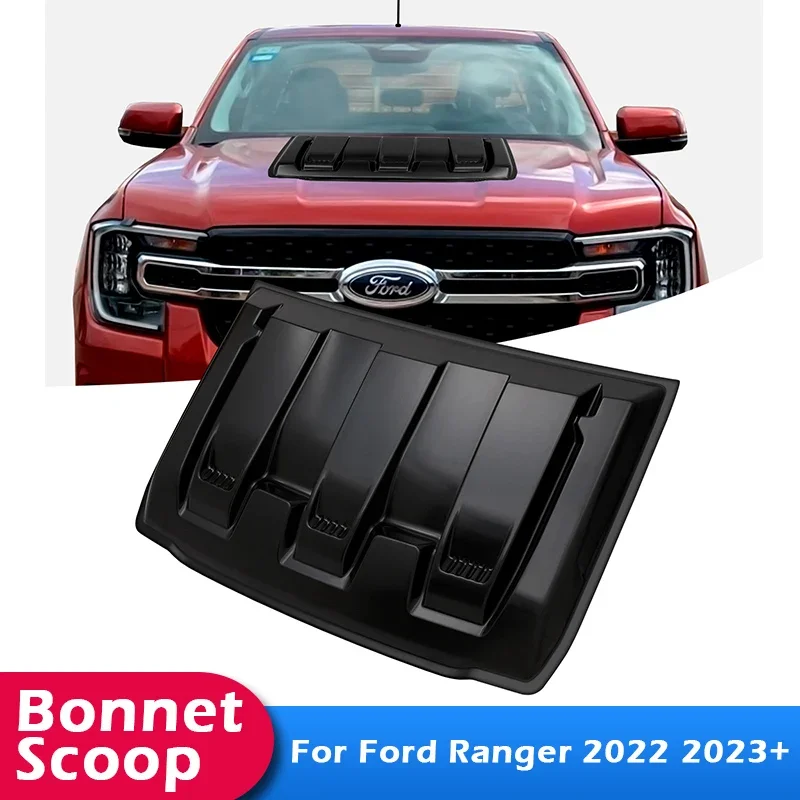 

Bonnet Protector Scoops Hoods Guards Bonnet Scoop For Ford Ranger Next Gen T9 2022 2023 Ford Everest 4X4 Car Styling Parts