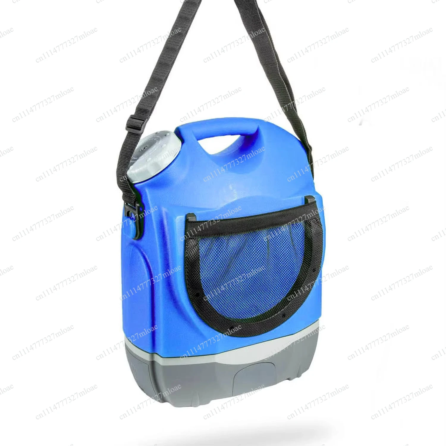 Outdoor cordless electric washing machine 17L fuel tank built-in battery, 2L/min flow, for cleaning cars, bicycles, pets