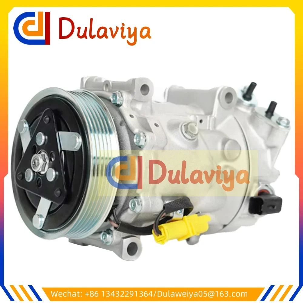 9822826880 SD7c16 AC air conditioning ac compressor for Peugeot Tepee Partner 9800839580 9800840180 9819711680