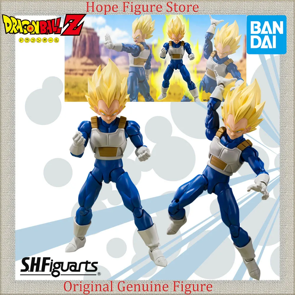 

Официально лицензированная фигурка BANDAI SHFiguarts Dangerous Pride Super Saiyan Vegeta, аниме-модель Dragon Ball Z, коллекционная игрушка