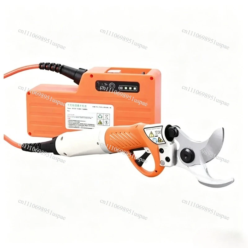 450W 4.5cm Large Diameter Electric Pruning Shears Plastic Plastic Pruning Lithium Battery Fruit Tree Scissors