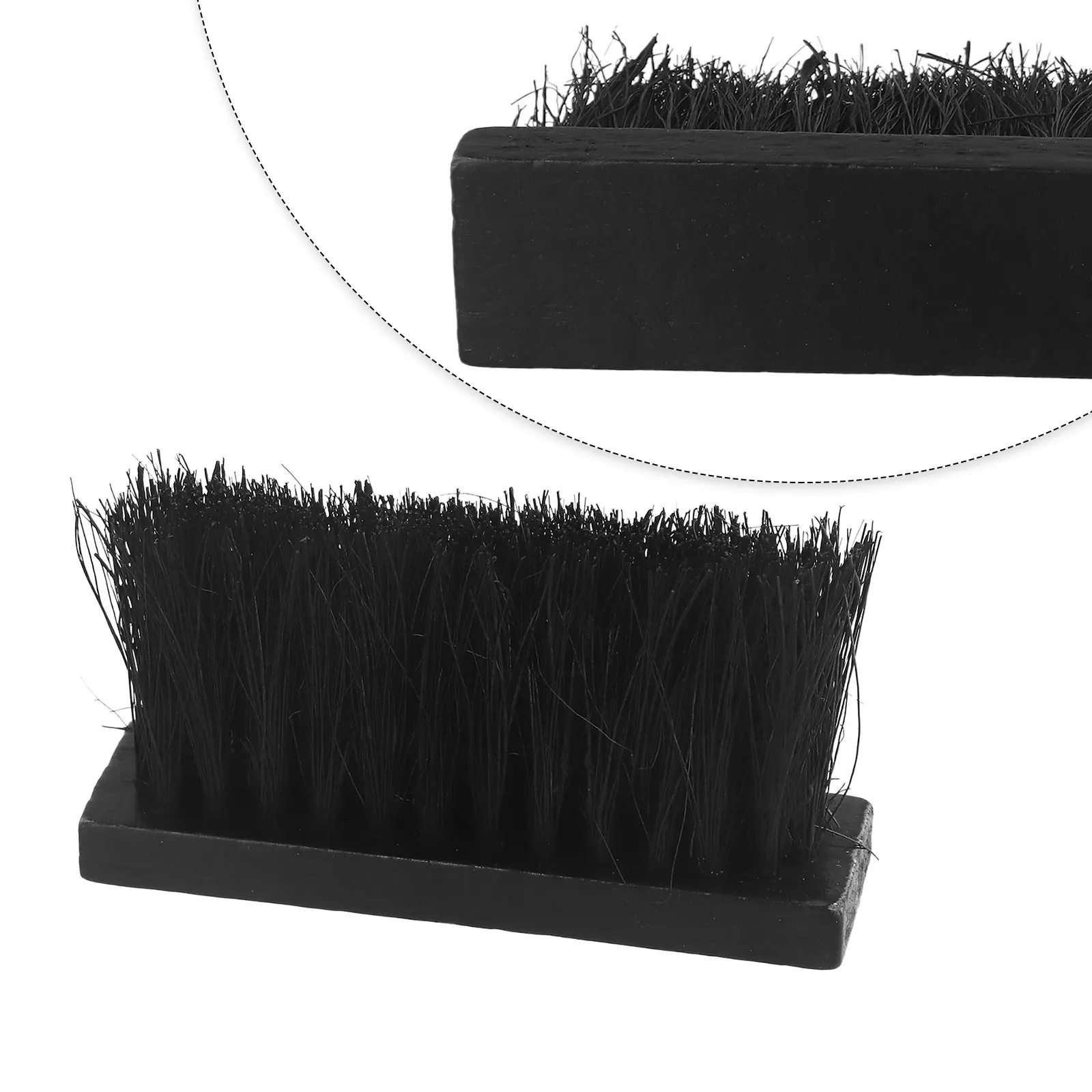 Tête de brosse carrée pour cheminée, foyer au feu, livres de recharge au foyer, longueur des cheveux de cheminée 6cm, cheminée, poêles, 1 pièce