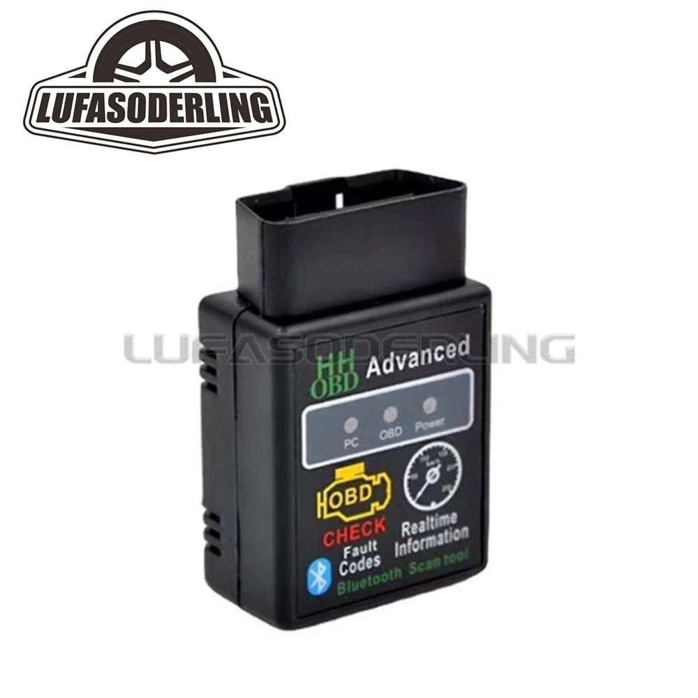 ماسح ضوئي Obd2 عالمي مزود بتقنية البلوتوث، جهاز اختبار خطأ المحرك لقارئ رمز التشخيص obd ii اللاسلكي، يدعم بروتوكولات KWP ISO #1