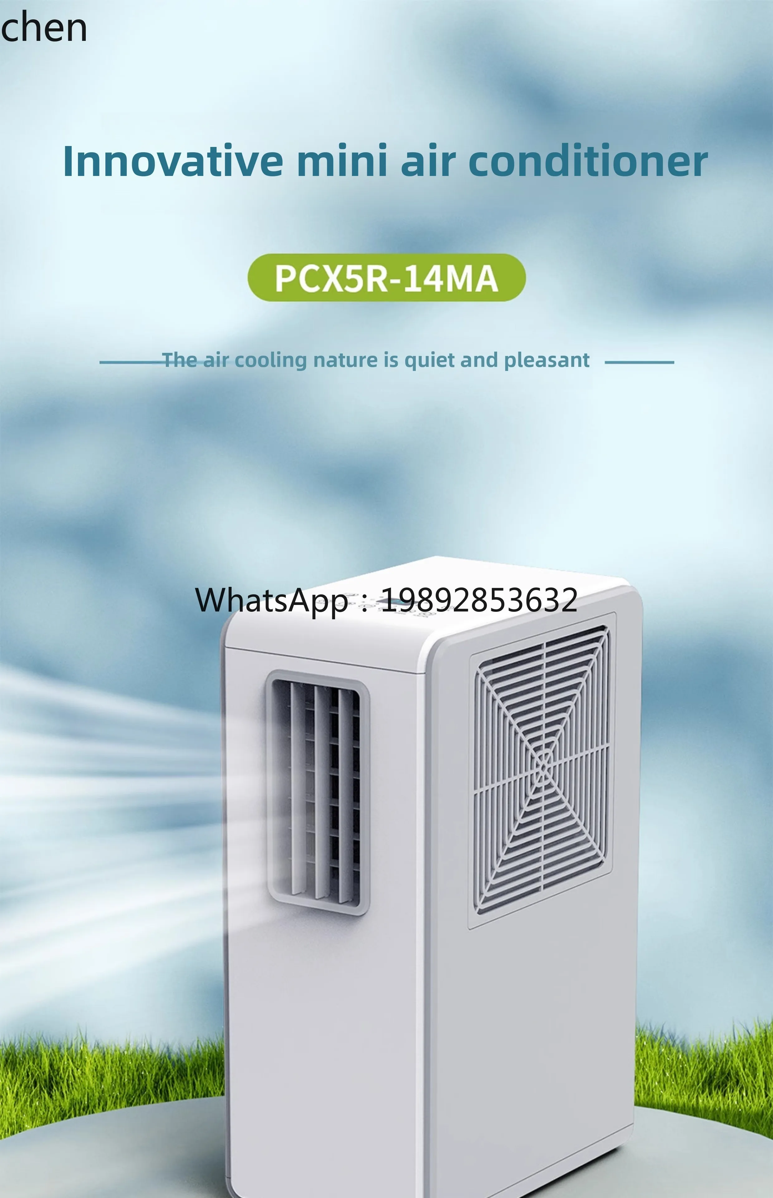 Single Air Conditioning Compressor Refrigeration Fan Portable Kitchen Dehumidification Free Exhaust Hot Air Installation