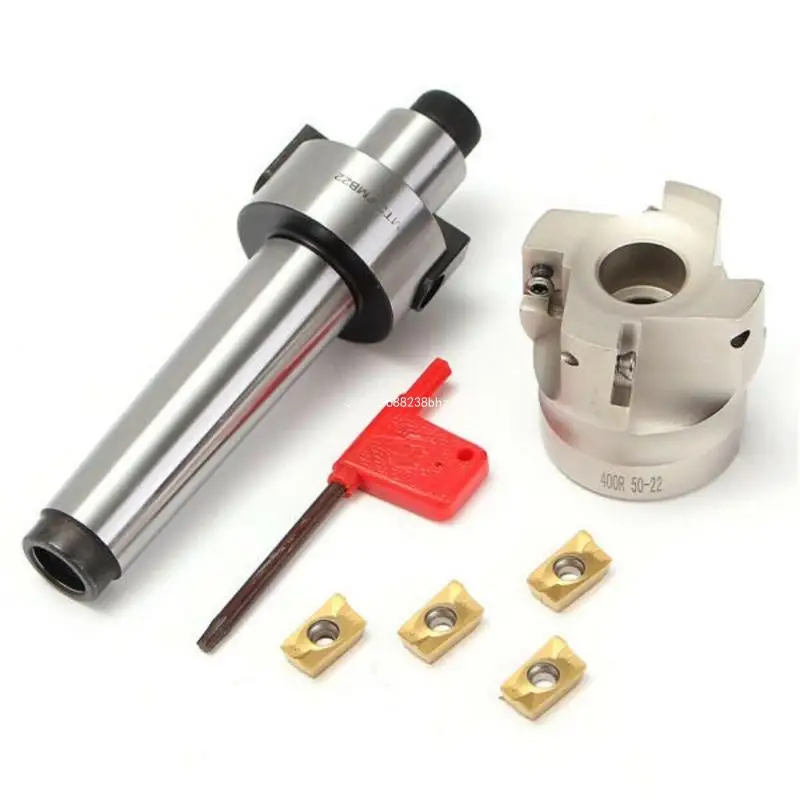 

8x MT3-FMB22 Mill Cutter Machine Accessories Carbon Steel for Cutter Drilling Dropship