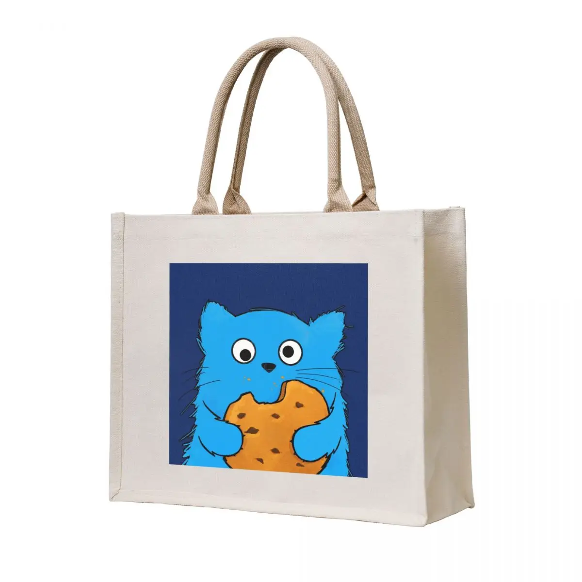 

Cat Cookie Tote Bag tote bag custom Women's shopping bag shopper women