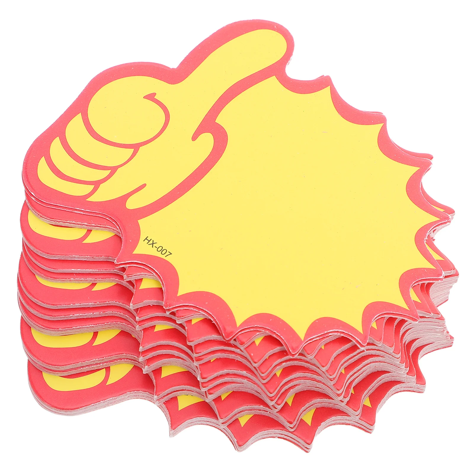 

200PCS Plastic Price Tag Signs Adhesive Sale Label for Supermarket Retail Store Goods Marking Burst Price Display Tags