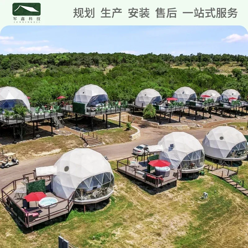 Ballzelte im Freien, Campingzelte