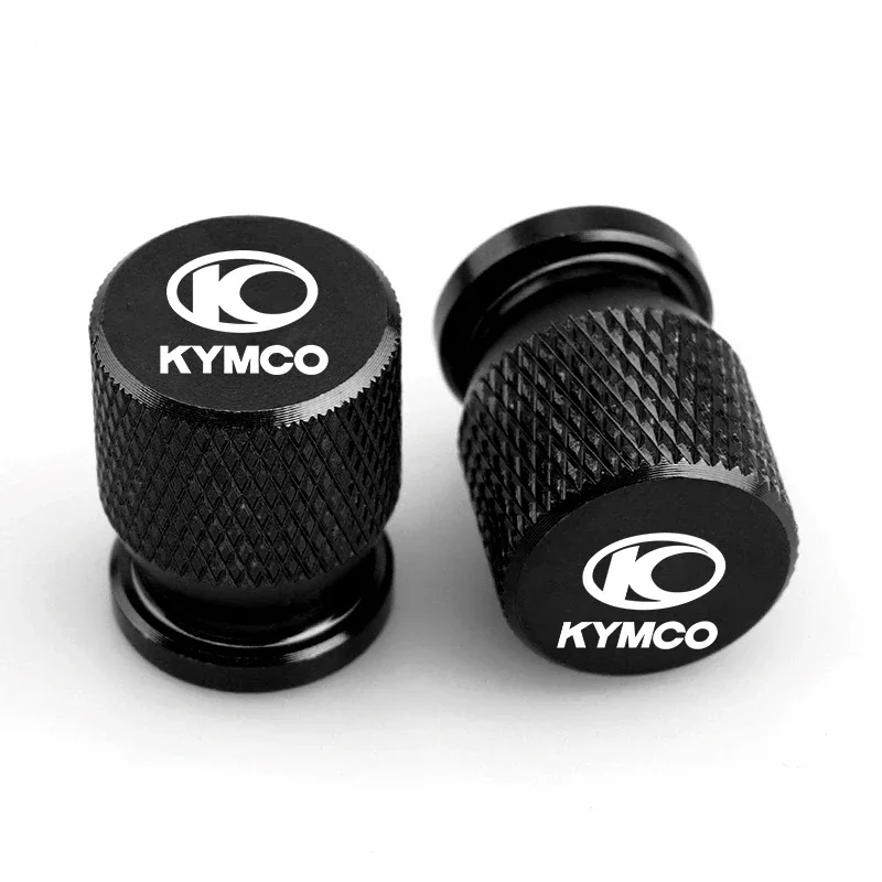 Fit For KYMCO AK550 XCITING 250 300 350 400 400S 500 DownTown 125 300i Air Port Stem Cover Motorcycle CNC Wheel Tire Valve Cap