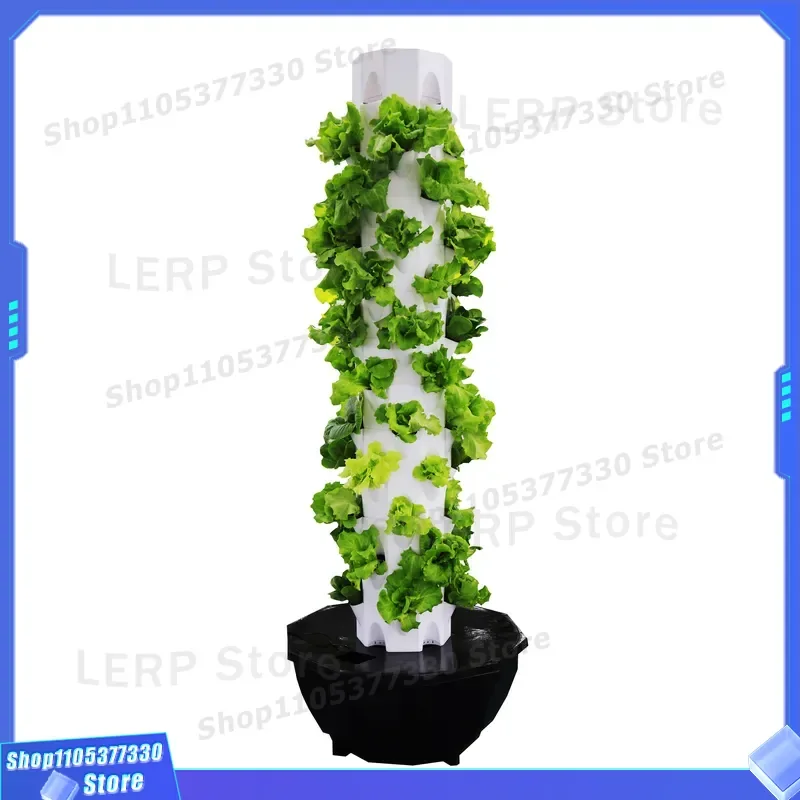 Vertical Hydroponic Garden System Indoor Plant Growing Kit Automated Irrigation Tower for Home Vegetable Herb Cultivation