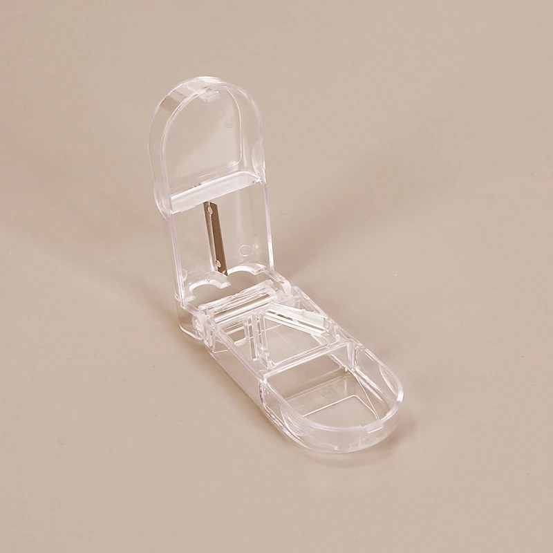 Tragbare Pille Splitter Cutter Medizin Vitamin Split Medikamente Tablette Schneiden Pillen Box Fälle Container Lagerung Veranstalter Pflege – Detail 2
