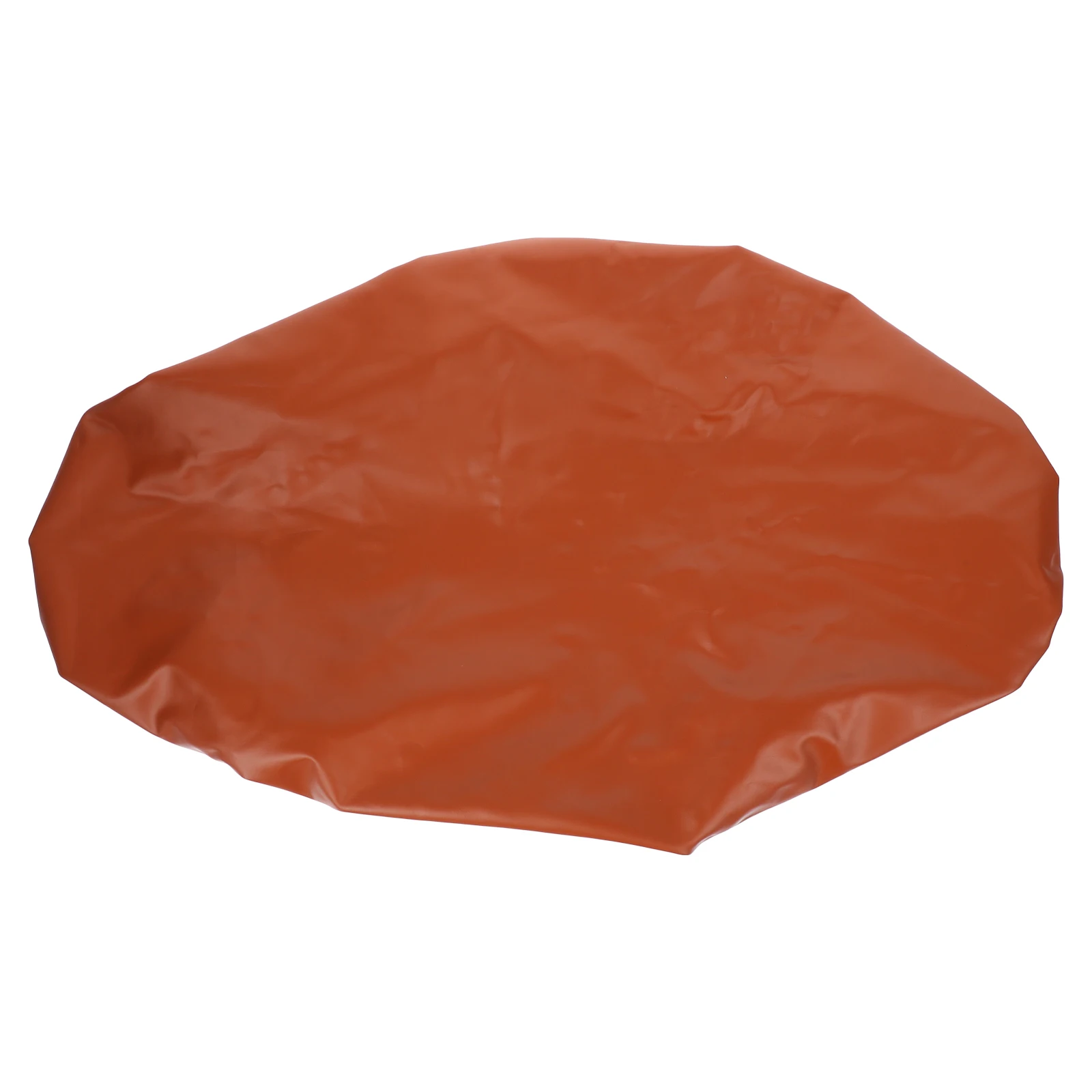 

1pcs Waterproof Motorcycle Seat Cover Brown PU Material Rainproof Universal Motorbike Cushion Protect