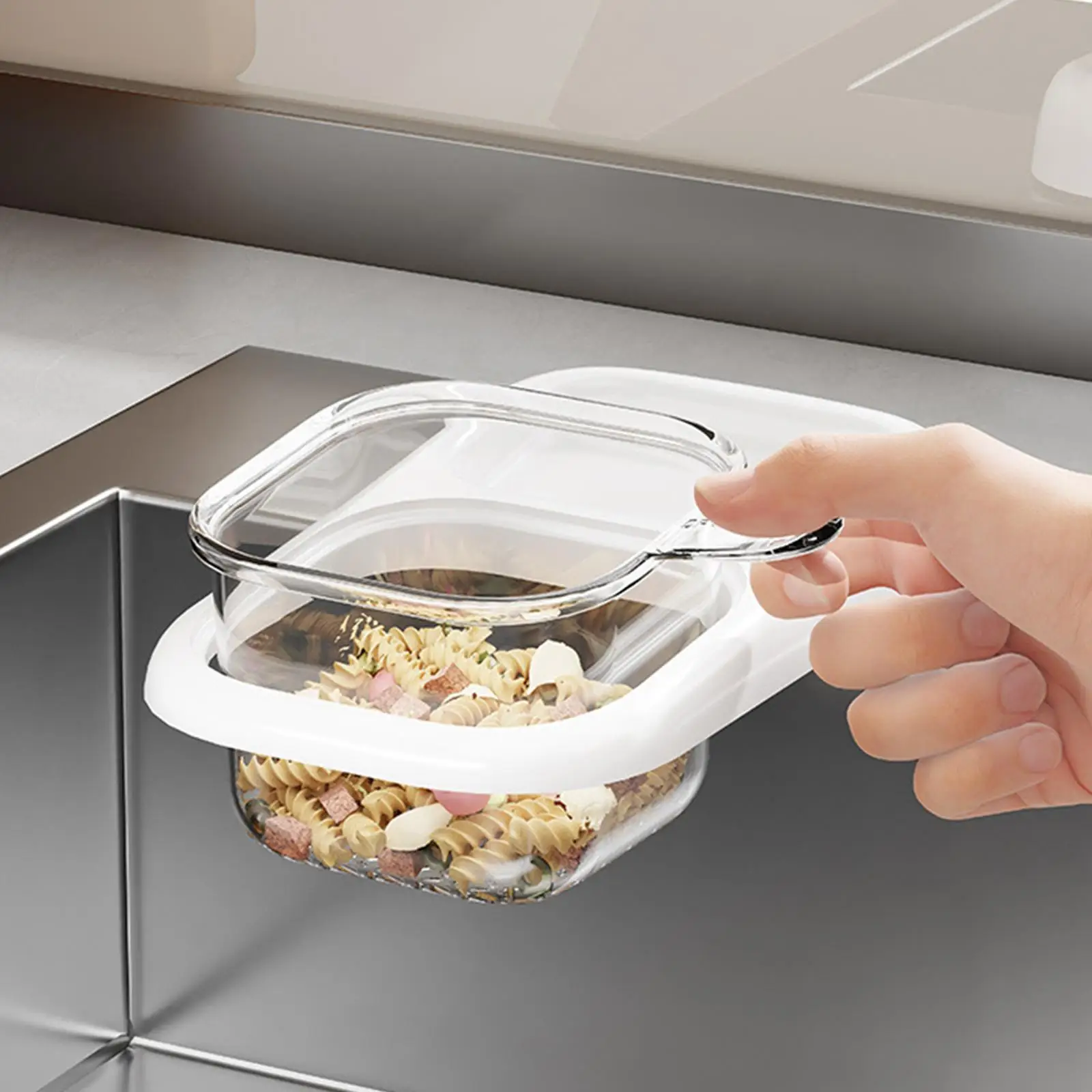 for sink, faucet, sponge holder, easy to clean, corner waste collector, kitchen