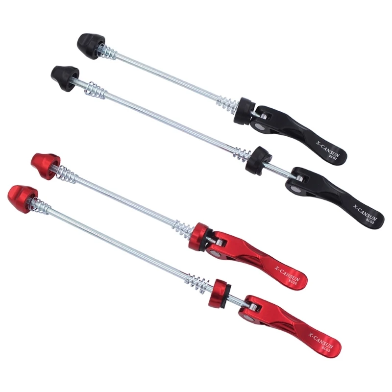 

1 Pair Portable Bike Quick Release Skewers Lever Mountain Road Bike Wheel Hub Skewers Bicycles Replacement Part