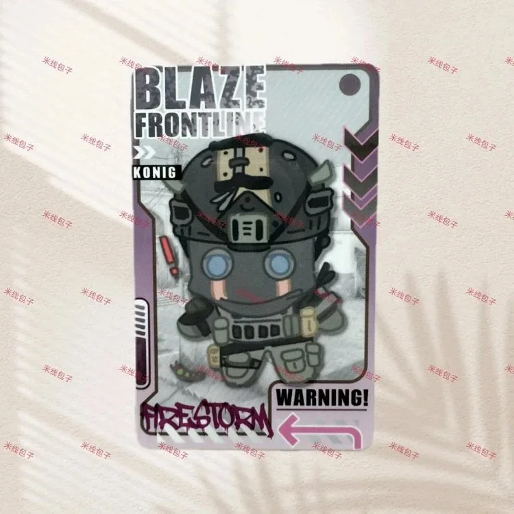 بطاقة صغيرة ذات طابع محيطي على الوجهين من Call of Duty، طبقة صلبة عالية الوضوح وشفافة عالية