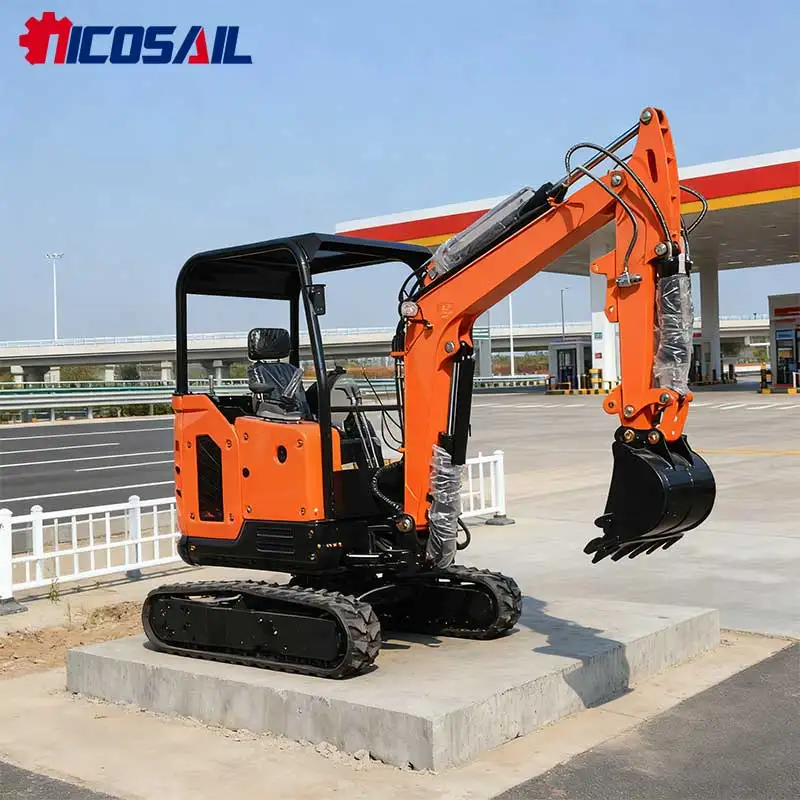 

Hydraulic Mini Crawler Excavator Professional Production for Garden Digging Tasks Compact Excavator Machine