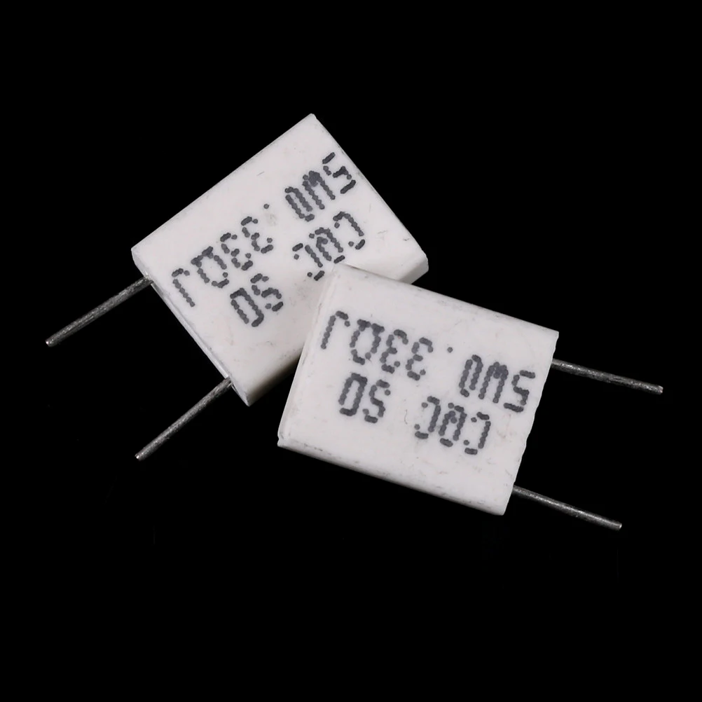 10 buah 5W 0,33 ohm Resistor semen Resistor keramik non-induktif BPR56/CQC