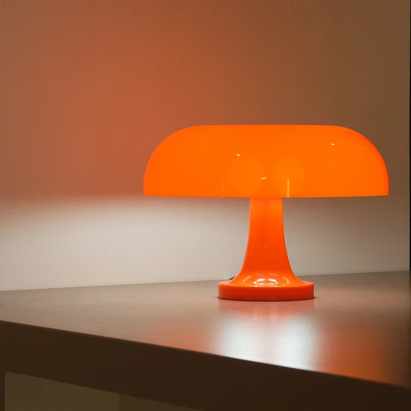 Moderna decoração de casa estilo cogumelo arte clássico cogumelo candeeiro mesa quarto cabeceira mostrar lâmpada ler ao ar livre luz viagem