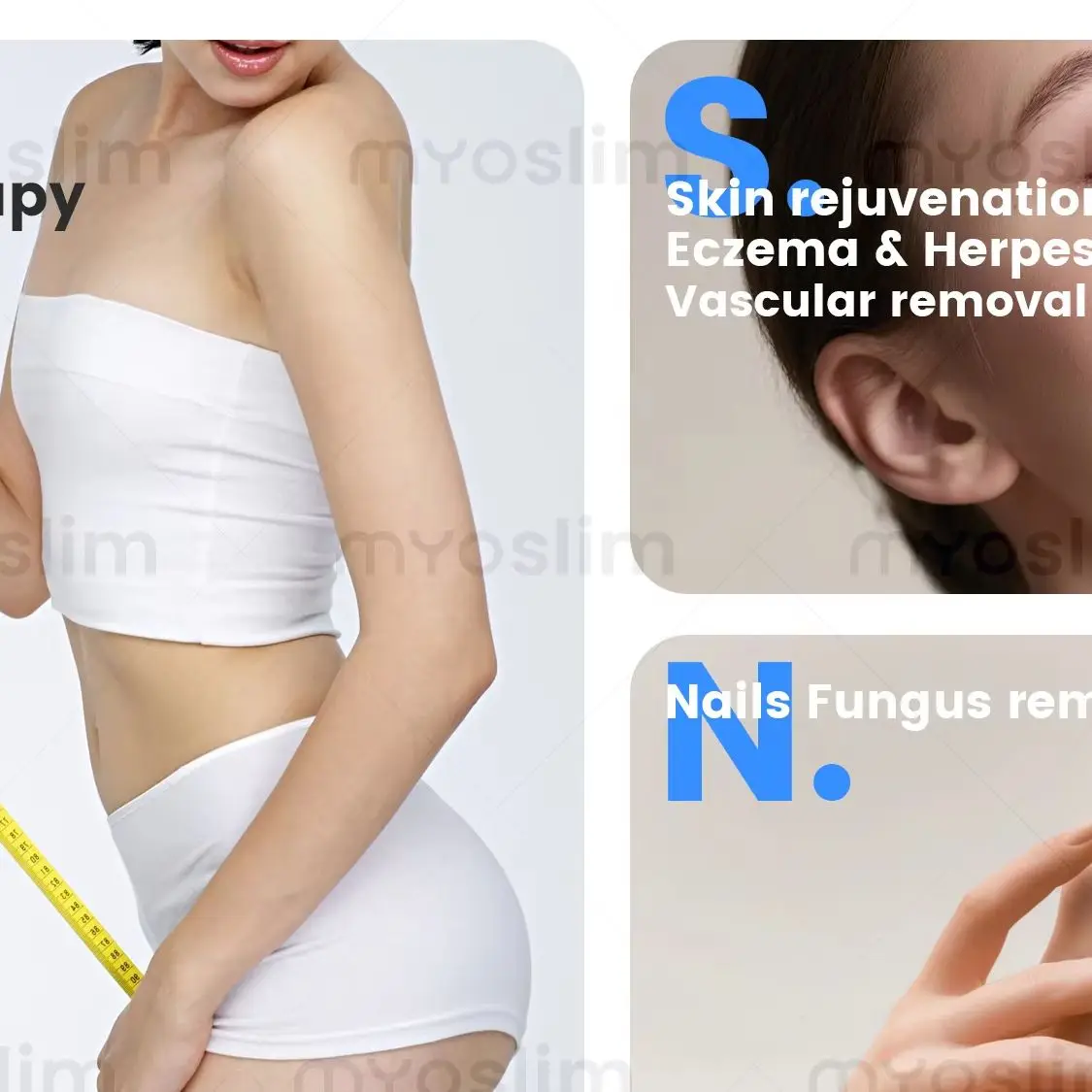6 In 1 Lase Diode 980nm Vascular Spider Varicose Removal Machine Nail Fungi Eczema Herpes Fiber Optic Lipolysis Machine